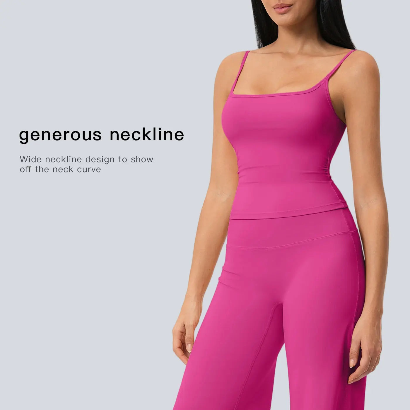 Tenwolf New Yoga Set: Camisole Top, High-Waisted Quick-Dry Casual Shorts, Running & Outdoor Yoga Outfit