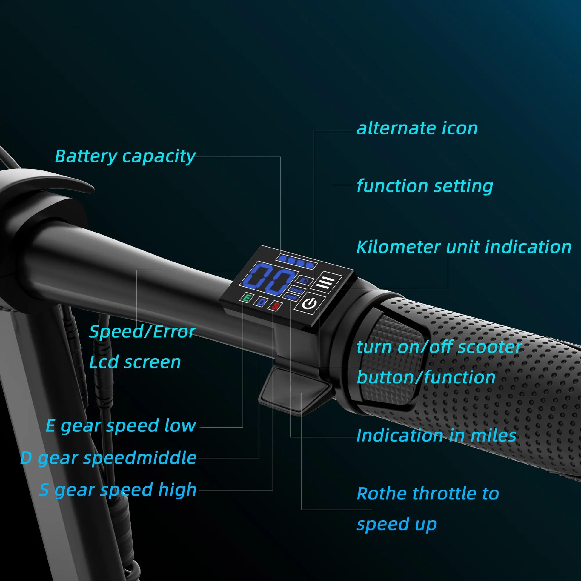 【Aopo】Adult Electric Scooter (With Seat), 500W Motor, 14-Inch Tires,Top Speed 22 Mph, 48V/10.4Ah Battery, Approx 27 Miles Range, Pet-Friendly Design, Foldable Portable Scooter.Lcd Display Kick Scooter Ev Scooter