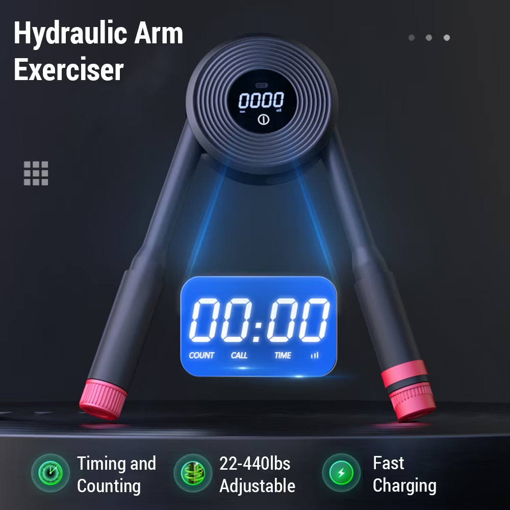 Twister Arm Exerciser - Adjustable 22-440Lbs Hydraulic Power, Home Chest Expander, Shoulder Muscle Training Fitness Equipment, Arm Enhanced Exercise Strengthener.