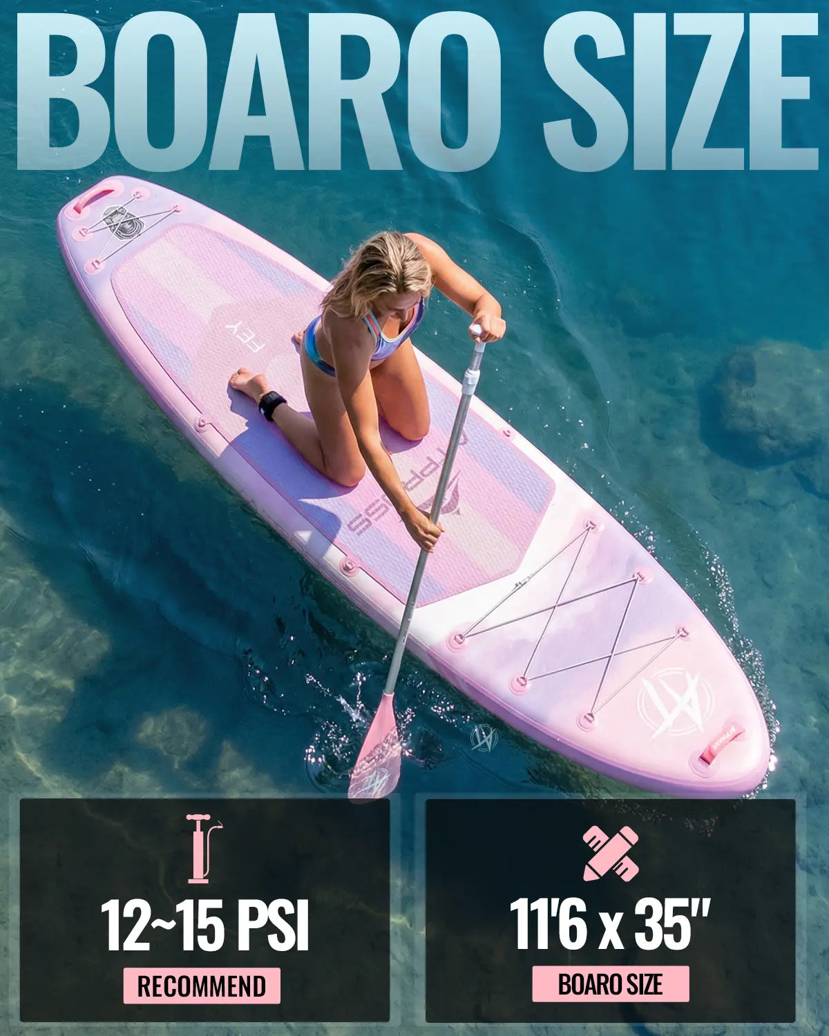 [Father'S Day]11'6" X 35" Extra Wide Inflatable Paddle Board with Kayak Seat, 450LBS Capacity Stable SUP for Adults & Beginners, Non-Slip EVA Deck, Complete Accessories Kit & Backpack for Lake, Fishing, Yoga & Family Adventures,Atpross