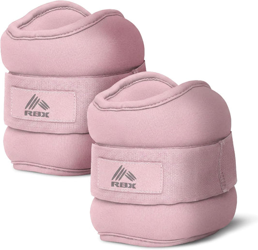 DailySweat Wrist & Ankle Weights - 4LB Adjustable Set