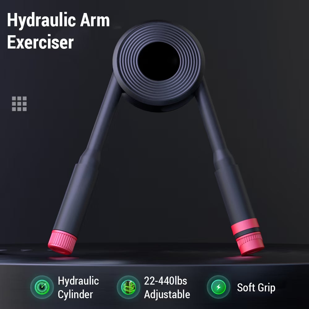 Twister Arm Exerciser - Adjustable 22-440Lbs Hydraulic Power, Home Chest Expander, Shoulder Muscle Training Fitness Equipment, Arm Enhanced Exercise Strengthener.